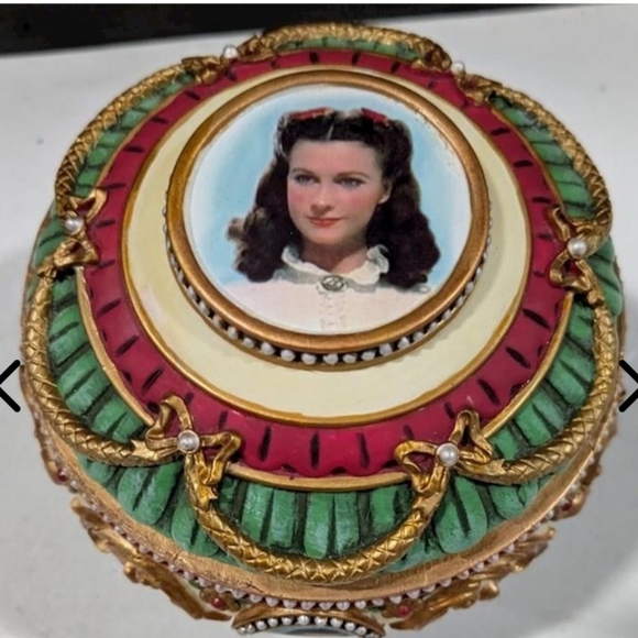 Scarlett Gone With The Wind Vintage San Francisco Music Box - Picture 3 of 5
